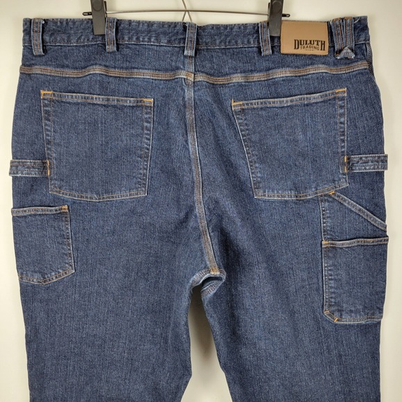 Duluth Flex Ballroom Baggy Carpenter Jeans Mens 44 x 30 Measures‎ 42 x 28.5 - Picture 1 of 14